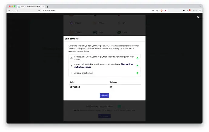 How to Vote with Your Hardware Wallet