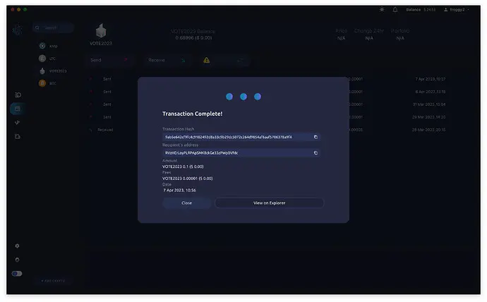 How to Vote on Komodo Wallet Desktop